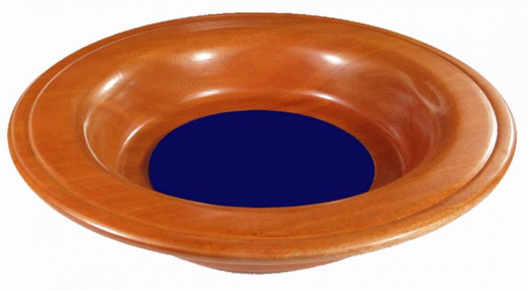 Offering Plate Blue - Shalom